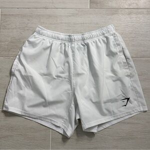 Gymshark White Arrival 5’’ Men's Shorts